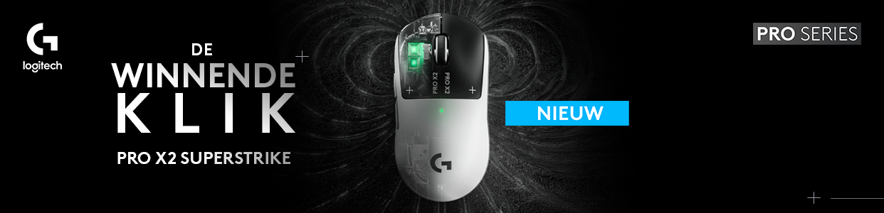 Logitech G PRO X2 SUPERSTRIKE — De winnende klik